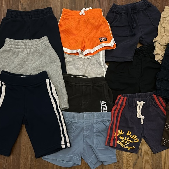 Huge 20 piece lot of Baby Boy Shorts / Pants 6-12m EUC - Picture 5 of 16